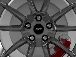 ford mustang shelby gt500kr 2008 wheel 3D Model