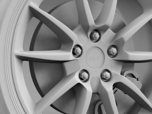 ford mustang shelby gt500kr 2008 wheel 3D Model