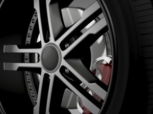 fordmustang dub edition 2011 wheel 3D-Modell