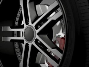 fordmustang dub edition 2011 wheel 3D Model
