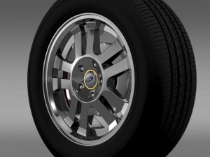 fordmustang gt 2005 wheel 3D Model