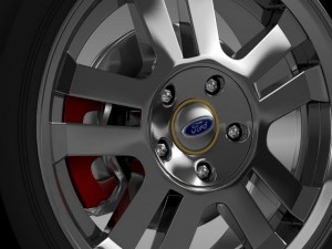 fordmustang gt 2005 wheel 3D Model