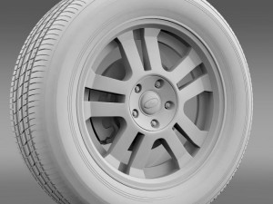 fordmustang gt 2005 wheel 3D Model