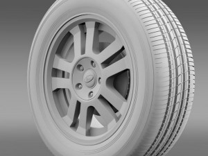 fordmustang gt 2005 wheel 3D Model