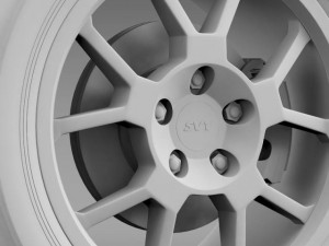 fordmustang gt500 shelby 2007 wheel Model 3D
