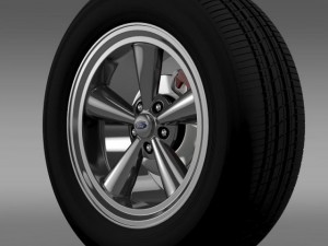 fordmustang gth 2006 wheel Model 3D