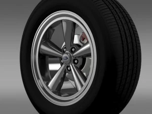 fordmustang gth 2006 wheel 3D Model
