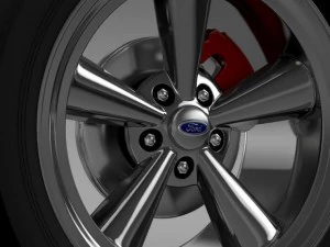 fordmustang gth 2006 wheel 3D Model