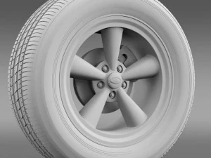 fordmustang gth 2006 wheel 3D Model
