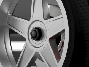fordmustang gtr 2005 wheel Modèle 3D