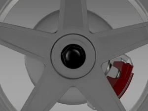 fordmustang gtr 2005 wheel 3D Model