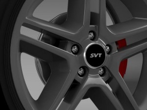 fordmustang shelby gt500 2010 wheel 3D Модель