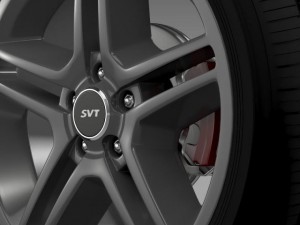 fordmustang shelby gt500 2010 wheel 3D Модель