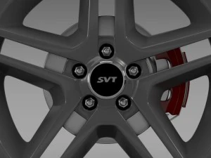 フォード マスタング シェルビー GT500 2010 ホイール 3Dモデル