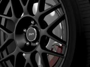 fordmustang shelby gt500 convertible 2011 wheel Modèle 3D