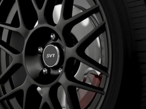 fordmustang shelby gt500 convertible 2011 wheel 3D Model