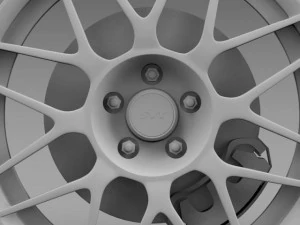 fordmustang shelby gt500 convertible 2011 wheel 3D Model