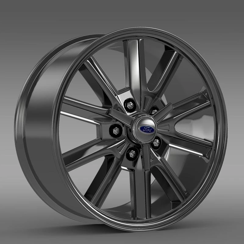 ford mustang 2005 rim 3D Model .c4d .max .obj .3ds .fbx .stl .blend