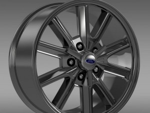 ford mustang 2005 rim 3D Model