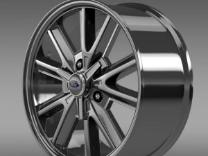 ford mustang 2005 rim 3D 模型