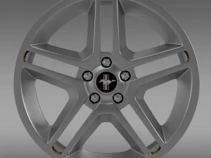 ford mustang 2010 av x 10 rim 3D Model