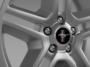 ford mustang 2010 av x 10 rim 3D Модель