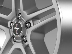 ford mustang 2010 av x 10 rim 3D Модель