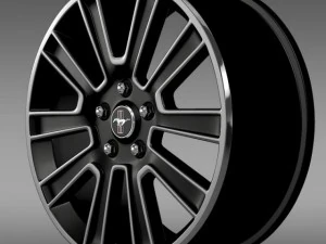 ford mustang 2010 rim 3D Model
