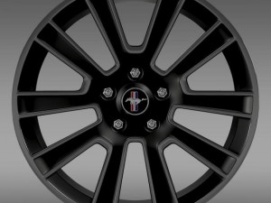 ford mustang 2010 rim 3Dモデル