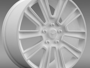 ford mustang 2010 rim 3Dモデル
