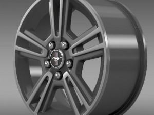 ford mustang 2013 rim 3D Model