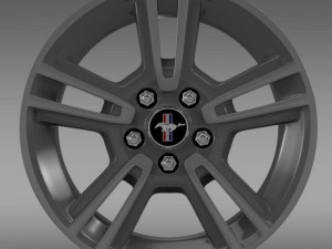 ford mustang 2013 rim 3D Model