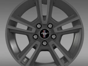 ford mustang 2013 rim 3D Model