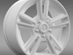 ford mustang 2013 rim 3D Model