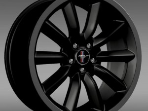 ford mustang boss 302 2012 rim 3D Model