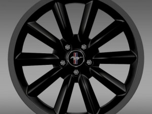 ford mustang boss 302 2012 rim Modello 3D