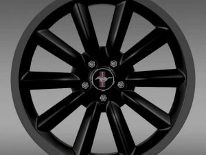 ford mustang boss 302 2012 rim 3D Model