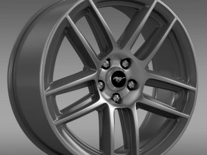 ford mustang boss 302 2013 rim 3D Model