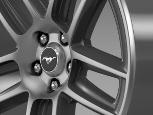 ford mustang boss 302 2013 rim 3D Model
