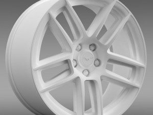 ford mustang boss 302 2013 rim 3D Model