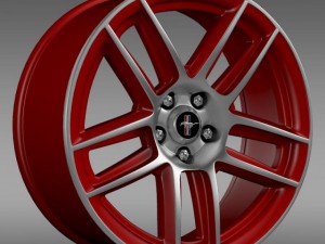 ford mustang boss 302 laguna seca 2012 rim 3D Model