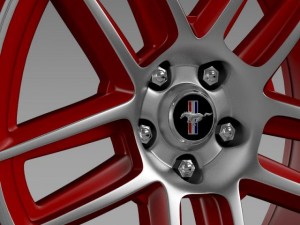 ford mustang boss 302 laguna seca 2012 rim 3D Model