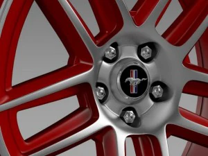 ford mustang boss 302 laguna seca 2012 rim 3D Model