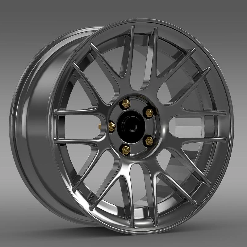 ford mustang boss 302r 2011 диск 3D Модель .c4d .max .obj .3ds .fbx .stl .blend 