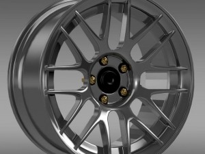ford mustang boss 302r 2011 rim 3D Model