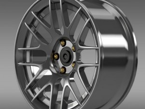 ford mustang boss 302r 2011 rim Modello 3D