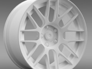 ford mustang boss 302r 2011 rim Modello 3D