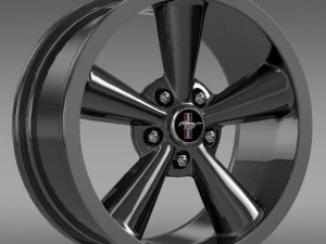 ford mustang bullit 2008 rim 3D Model