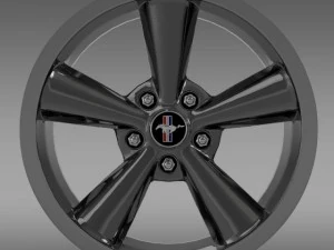 ford mustang bullit 2008 rim 3D Model