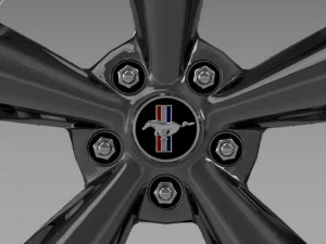 ford mustang bullit 2008 rim 3D Model